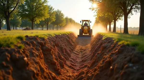 Comment réaliser l'enfouissement de câble en tranchée en Ille-et-Vilaine ?