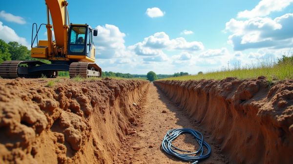 Comment réaliser l'enfouissement de câble en tranchée en Ille-et-Vilaine ?